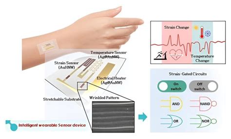 Team Uses Gold Nanowires To Develop Wearable Sensor That Measures Two