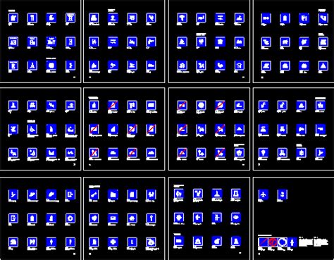 Senalizacion De Riesgos Y Peligros En Autocad Librer A Cad Hot Hot