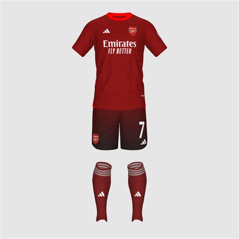 Arsenal Home 2425 Fifa 23 Kit Creator Showcase