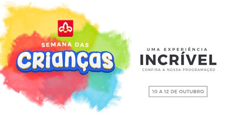 Confira A Programação Da Semana Das Crianças