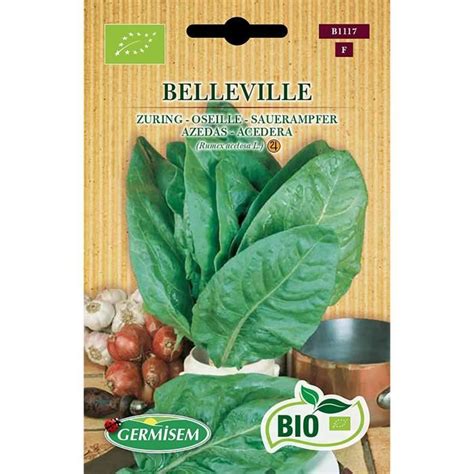 Germisem Bio Graines Oseille BELLEVILLE 177 Cdiscount Jardin