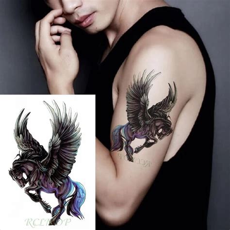 Pegasus Tattoo For Men