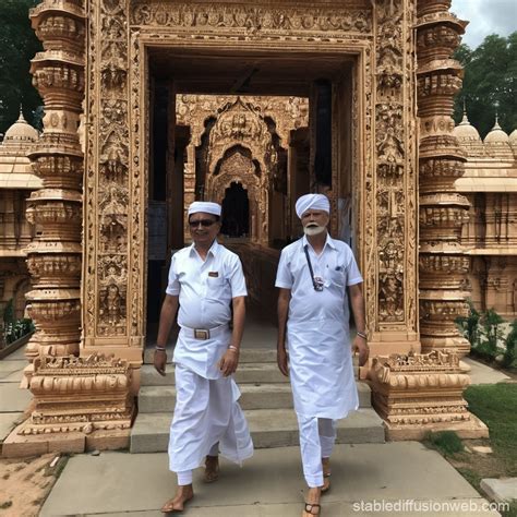 Jain Temple Visit Stable Diffusion Online