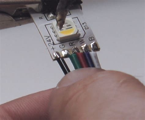 Soldering Rgbw And Rgb Led Strip Tape Trybotics