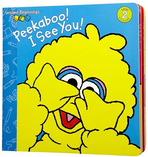 Peekaboo I See You Sesame Street Sesame Beginnings Lewison