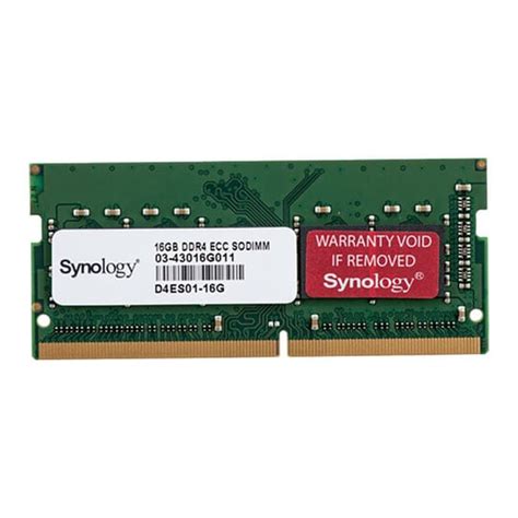 Synology Server RAM 16GB 2666 MHz SO DIMM DDR4 Single Memory Module For