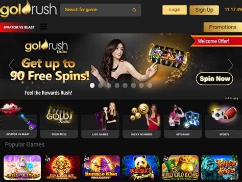 Goldrush Login Guide Access Your Account And Start Winning In South