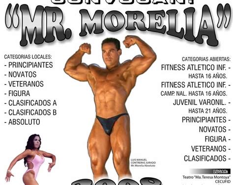 Fisicoconstructivismo Y Fitness MR MORELIA 2008