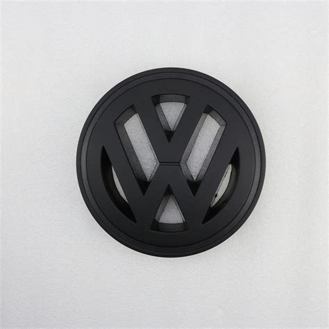 Logo Decal Front Grille Grill Badge Matt Black Emblem For Vw Passat Cc