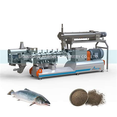 Aquaculture Equipment Fish Feed Food Extruder Kg H Floating Fish