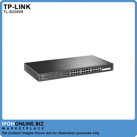 Tp Link Omada TL SG3428 JetStream 24 Port Gigabit L2 Managed