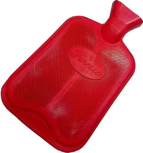 Finesse Double Ribbed Rubber Hot Water Bottle