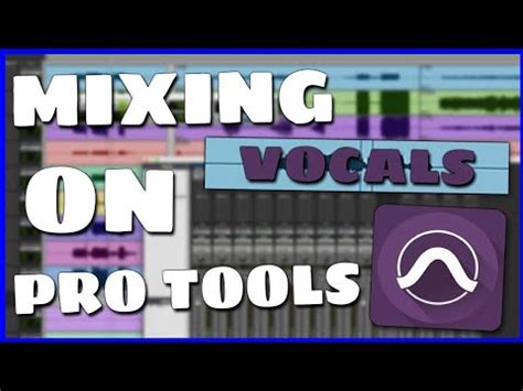 How To Mix Vocals On Protools VERY EASY YouTube