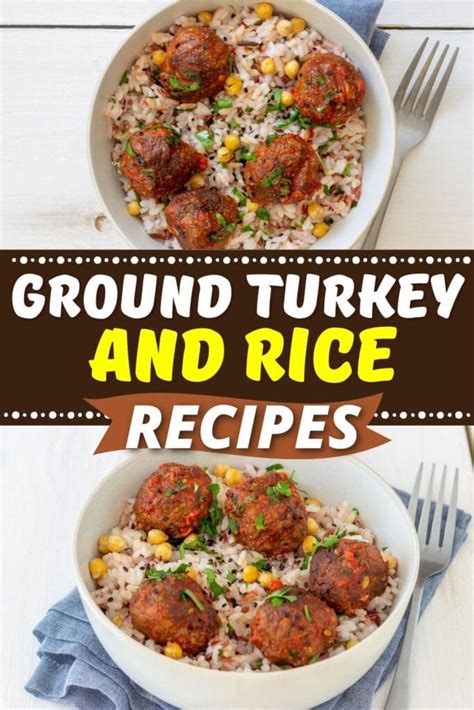 10 Easy Ground Turkey And Rice Recipes Insanely Good