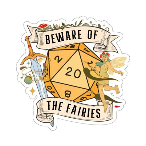 DND FAIRY STICKER The Wild Beyond The Witchlight Witchlight Carnival