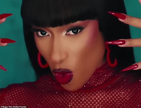 Megan Thee Stallion Is Nearly Naked In Silver Chains And Sheer Catsuit As She Drops Music Video