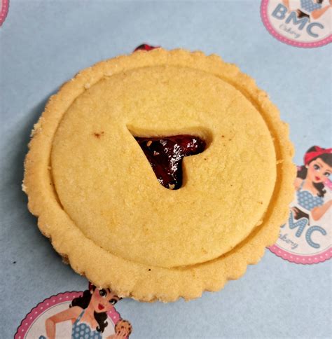Giant Jammy Shortbread Sandwich Bmc Cakery
