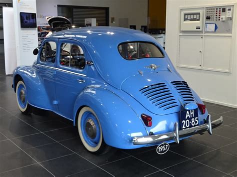 1957 Renault 4cv Renault Introduced The Rear Engined 4cv I Flickr