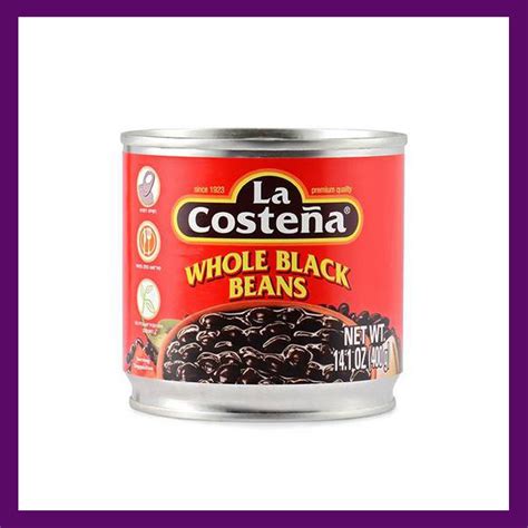 La Costena Whole Black Beans 400g Shopee Philippines