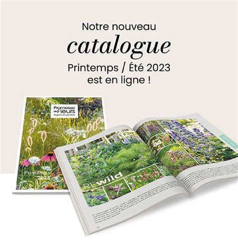 Notre nouveau catalogue Printemps Été 2023 est en ligne Découvrez le