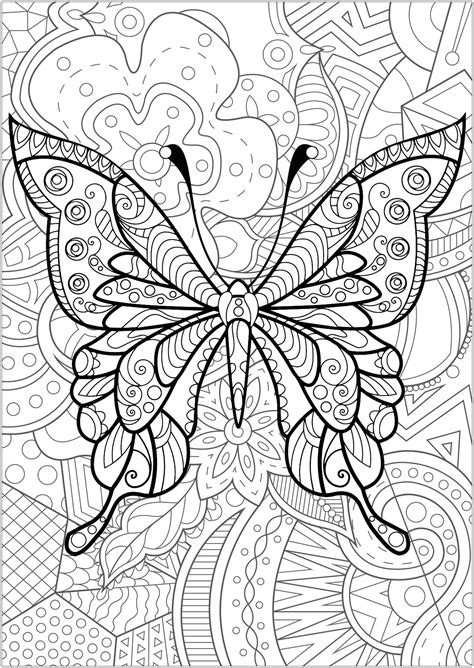 23 Adult Coloring Butterfly Of Amazing Image Coloring Pages Ideas