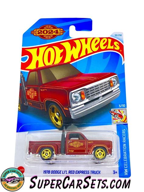 Dodge Lil Red Express Truck Hot Wheels HW Celebration Racers Etsy