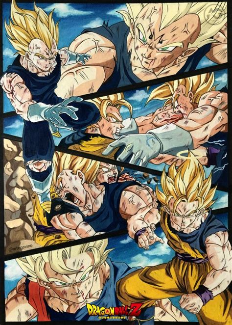 Majin Vegeta Vs Goku Ssj 2 Goku Super Goku Goku And Vegeta Porn Sex