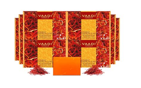 Buy Vaadi Herbals Luxurious Saffron Soap Skin Whitening Therapy G