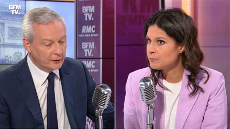 Replay Bruno Le Maire Face Apolline De Malherbe Voir L Int Gralit