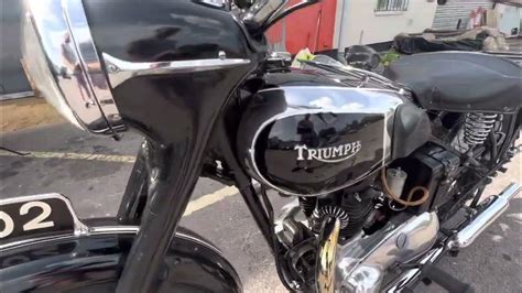 1949 Triumph 3t 350cc For Sale Youtube