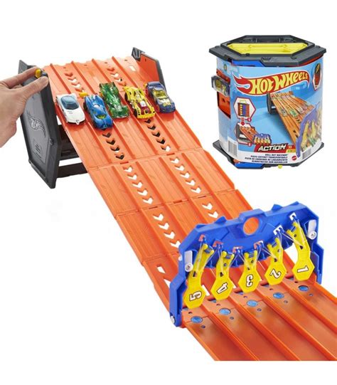 Pista Enrollable De Lanzamiento Gyx Hot Wheels Juguetes Abracadabra