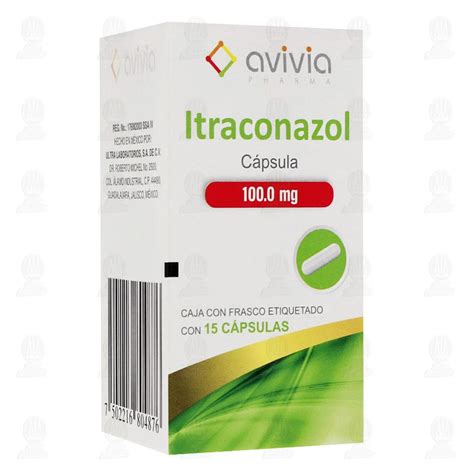 Itraconazol 100 mg 15 Cápsulas