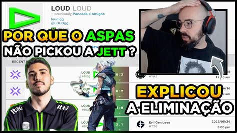 SPACCA FALOU TODA A VERDADE SOBRE A ELIMINAÇÃO DA LOUD no MASTERS TOKYO