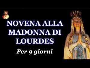 ᐈ Novena alla Madonna di Lourdes UnaNovena