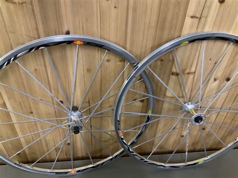 Vintage Mavic Ksyrium Sl Ssc C Clincher Wheelset Shimano Sram