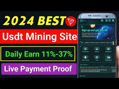 CQL Quantify Latest USDT Mining Platform Daily Earn 20 USDT