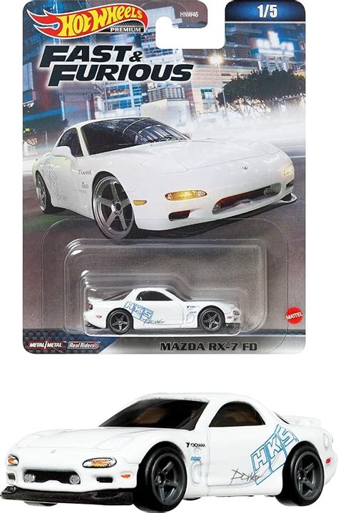 Hot Wheels Collector Veh Culo De Colecci N Mazda Rx Fd A Escala