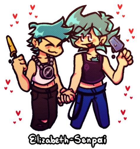 Bros With Popsicles Fnf Siblings By Glizzysparks On Deviantart