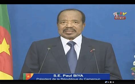 Direct Discours La Nation Du Pr Sident De La R Publique Paul Biya