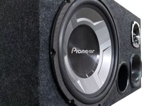 Caixa Trio Pioneer Completa Som Carro Cara Preta Watts Modulo