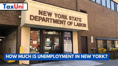 How Much Is Unemployment In New York