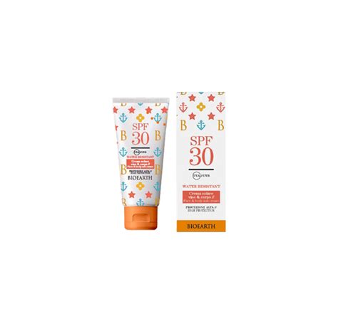 Crema Solare Viso Corpo SPF 30 COSMETICA NATURALE E BIO Bioearth