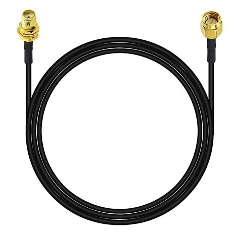 Yotenko Wifi Antenna Extension Cable Sma Male To Sma Female Rf Connector Adapter Rg174 3m