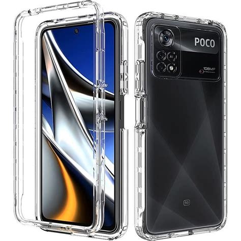 Coque Xiaomi Poco X Pro G Degres Anti Choc Tpu Silicone Avant Et