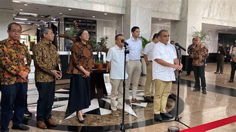 Temui Sri Mulyani Tim Prabowo Gibran Singgung Program Makan Siang Gratis