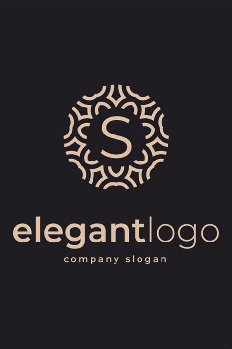 Elegant Logo | Free fonts download, Logo templates, Elegant logo