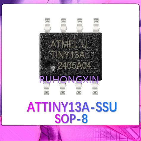 Attiny A Ssu Sop Smt Bit Microcontroller Brand New Original Png