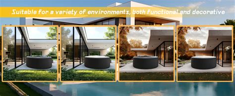 Amazon Sibosen Inflatable Hot Tub Cover With Handle One Size Fits All Portable Hot Tub