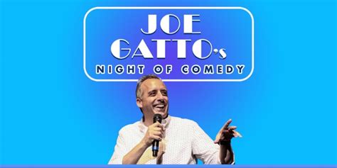 Joe Gatto NIGHT OF COMEDY Tour To Stop At Overture Center In March