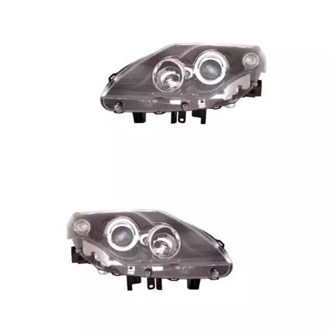 Faros Hal Genos Set H Negro Para Renault Laguna Iii Grandtour Eur